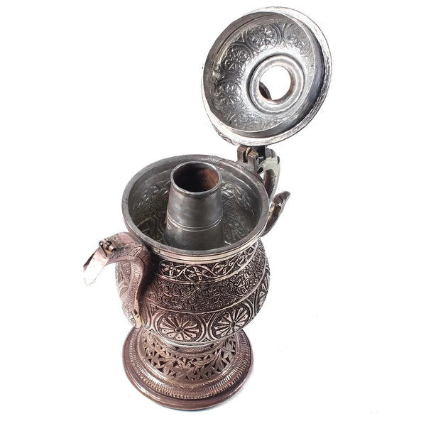 Kashmiri Copper Samovar | Handmade | Makes 8-9 Cups